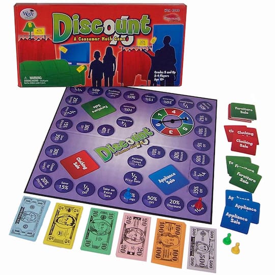 Discount: A Consumer Math Game By Learning Advantage | Michaels®
